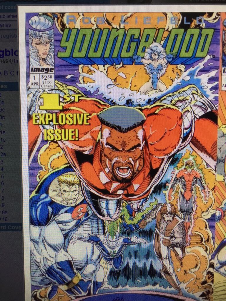 Youngblood (vol.1) - Image Comics (1 - Apr 1992) comic book collectible [Barcode 709853008651] - Main Image 2