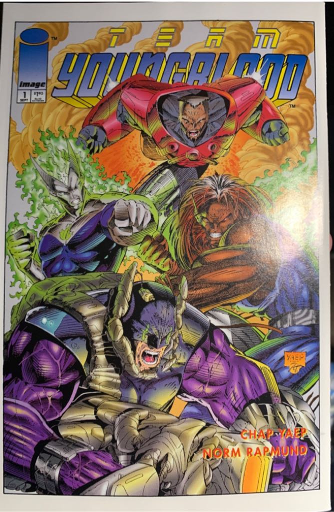 Youngblood Strikefile - Image (4 - Oct 1993) comic book collectible [Barcode 709853008651] - Main Image 2