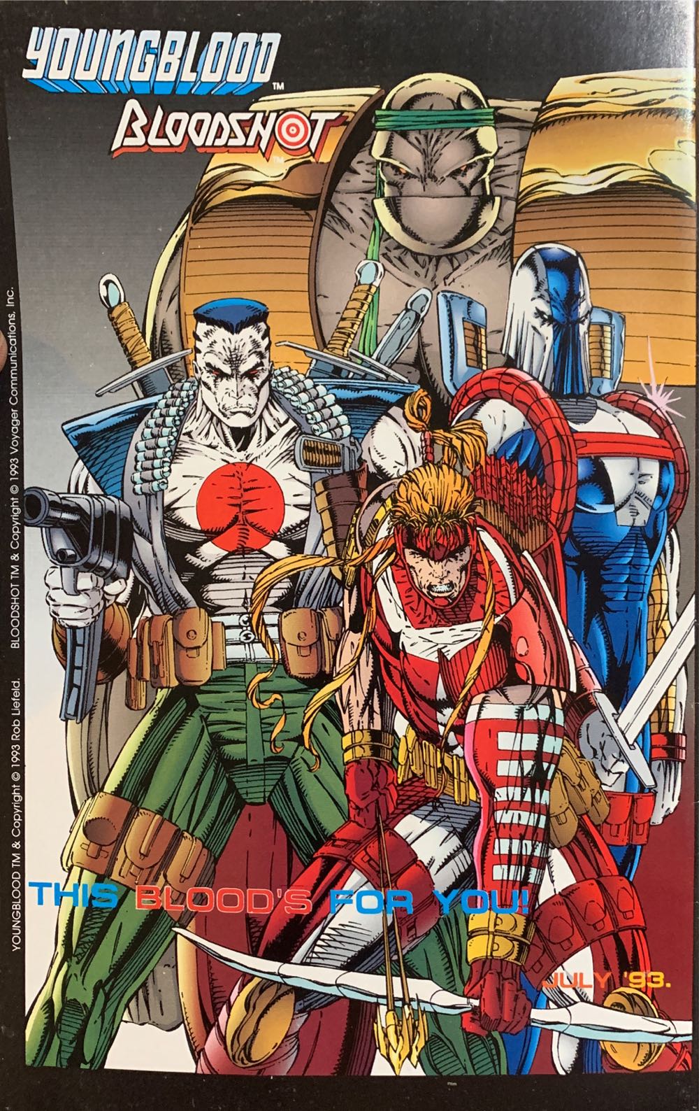 Youngblood - Image Comics (4 - Feb 1993) comic book collectible - Main Image 2