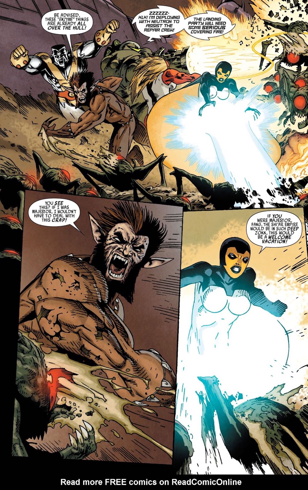 Realm Of Kings: Imperial Guard - Marvel Comics (3 - Mar 2010) comic book collectible [Barcode 759606069941] - Main Image 3