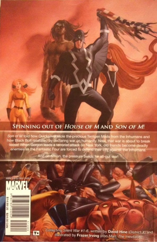 Silent War - Marvel Comics comic book collectible [Barcode 759606060429] - Main Image 2