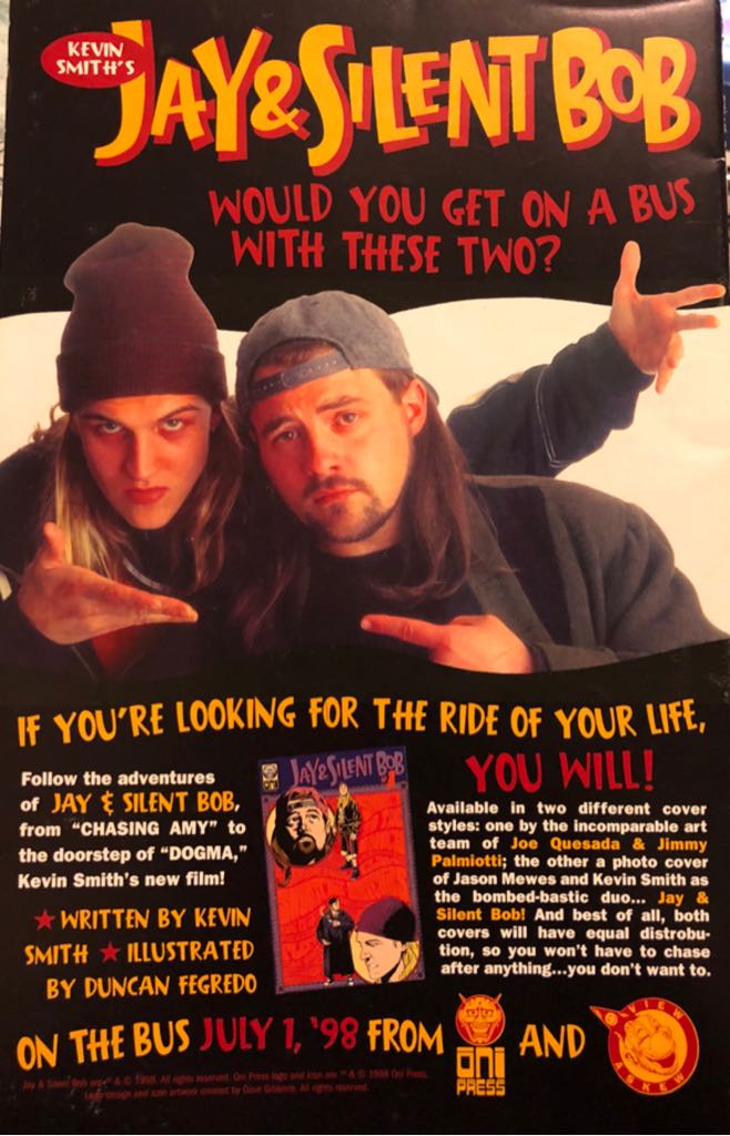 Clerks: The Comic Book - Oni Press (1 - Mar 1998) comic book collectible [Barcode 649856000026] - Main Image 2