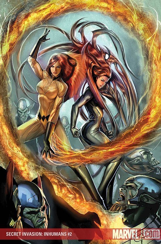 Inhumans: Secret Invasion - Marvel Comics (2 - Nov 2008) comic book collectible [Barcode 75960606354300211] - Main Image 2