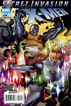 Secret Invasion: X-Men (2008-2009) - Marvel Comics (3 - Dec 2008) comic book collectible [Barcode 759606064267] - Main Image 1