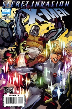 Secret Invasion: X-Men (2008) - Marvel Comics (3 - Dec 2008) comic book collectible [Barcode 759606064267] - Main Image 1