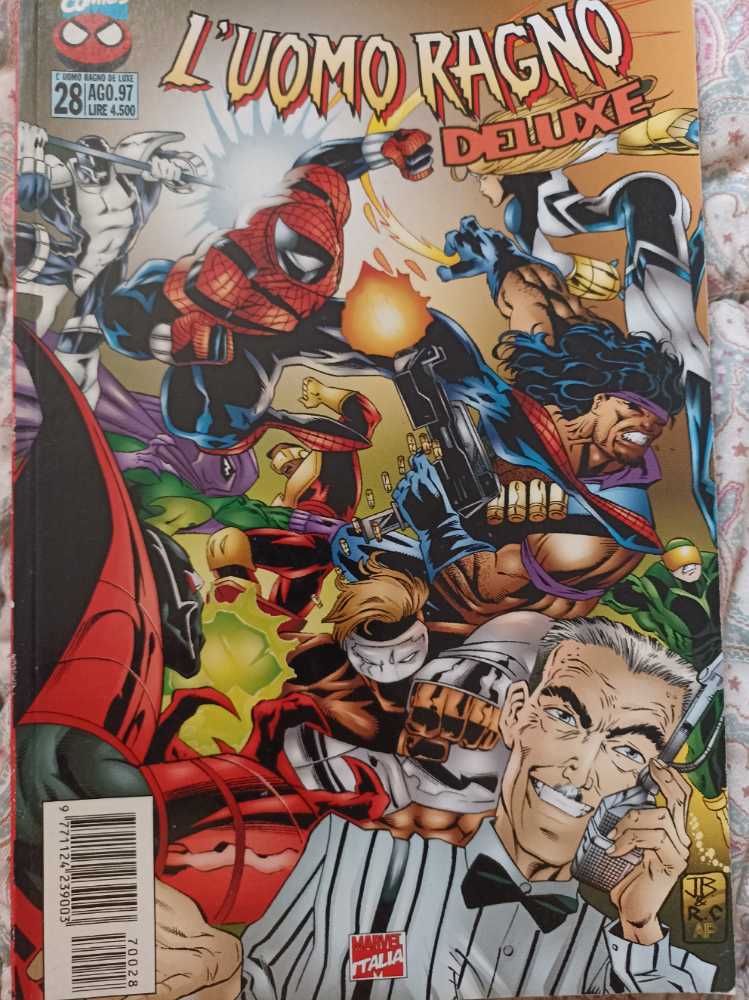 L’Uomo Ragno Deluxe - Marvel / Panini Comics (28 - Oct 1996) comic book collectible [Barcode 9771124239003] - Main Image 2