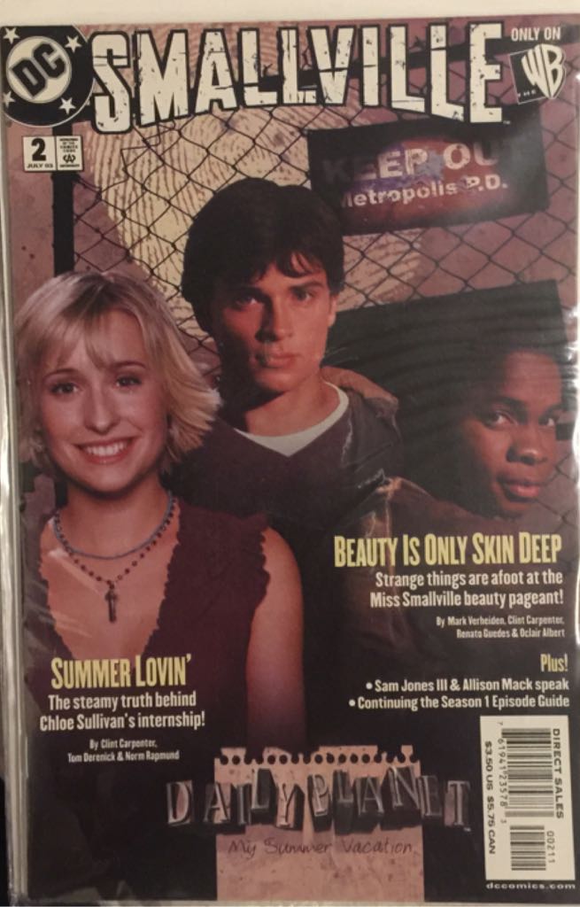 Smallville - DC Comics (2 - Jul 2003) comic book collectible [Barcode 76194123578300211] - Main Image 1