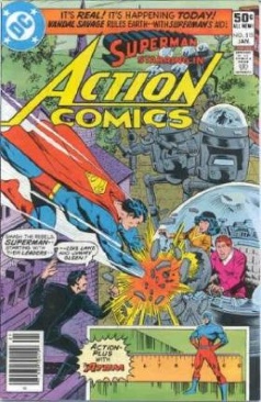 Superman: Action Comics - DC Comics (515 - 01/1981) comic book collectible [Barcode 709893041001] - Main Image 1
