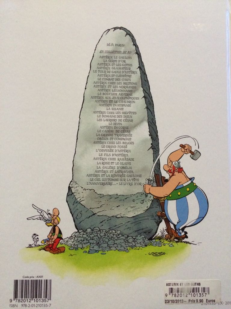 Astérix T3 Dargaud Astérix et les Goths - Other (3) comic book collectible [Barcode 9782205001211] - Main Image 2