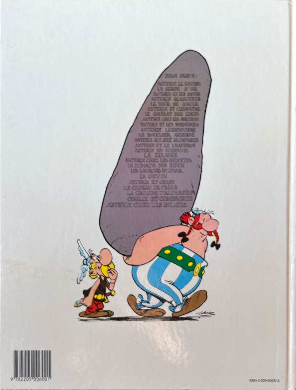 Astérix Les Lauriers de César - Other (18 - Sep 1988) comic book collectible [Barcode 9782205006001] - Main Image 2