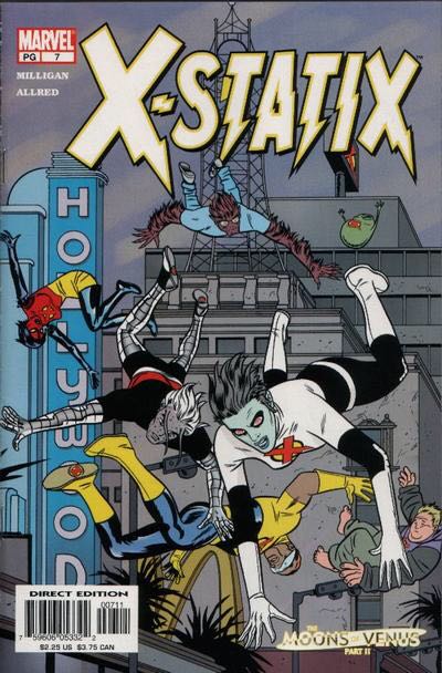 X-Statix - Marvel Comics (7 - Mar 2003) comic book collectible [Barcode 75960605332200711] - Main Image 1
