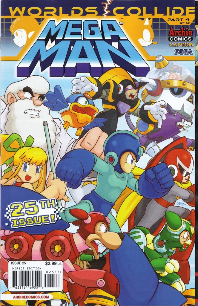 Megaman - Archie Comics (25) comic book collectible [Barcode 762816469555] - Main Image 1