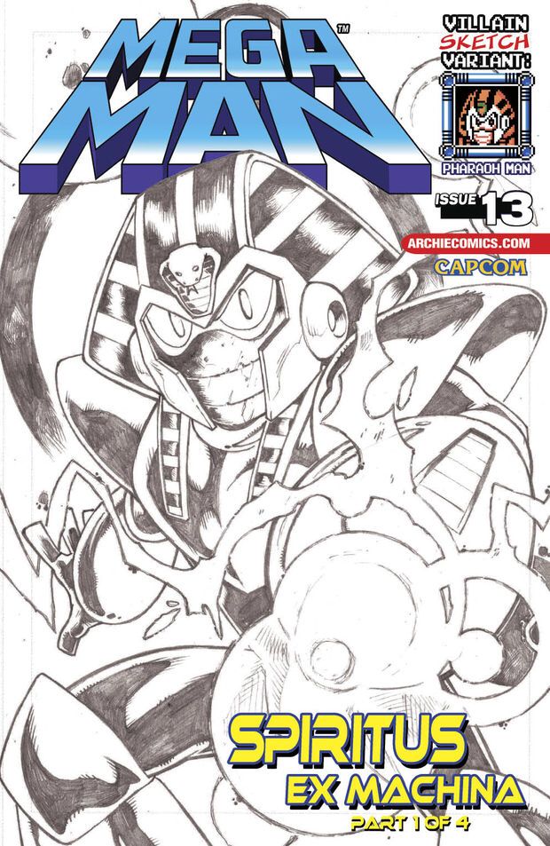 Megaman  (13) comic book collectible [Barcode 823365008395] - Main Image 1