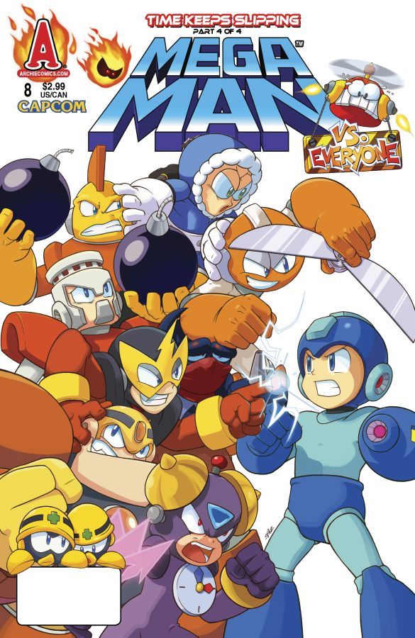 Mega Man  (8) comic book collectible - Main Image 1