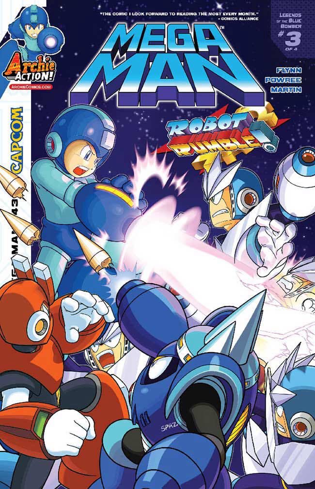 Megaman  (43) comic book collectible [Barcode 762816469555] - Main Image 1