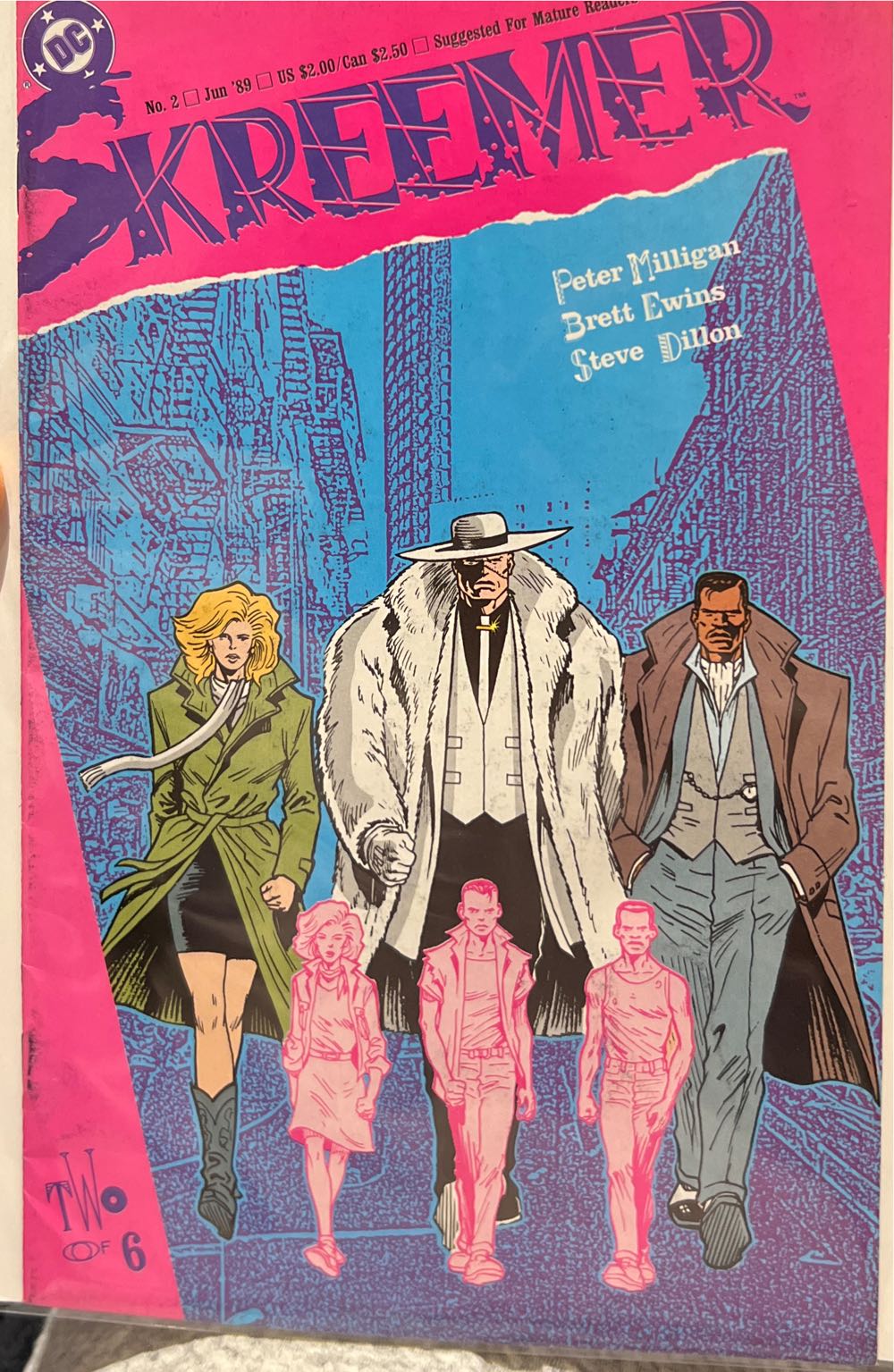 Skreemer #2 - DC Comics (2 - Jun 1989) comic book collectible [Barcode 8414090104128] - Main Image 2