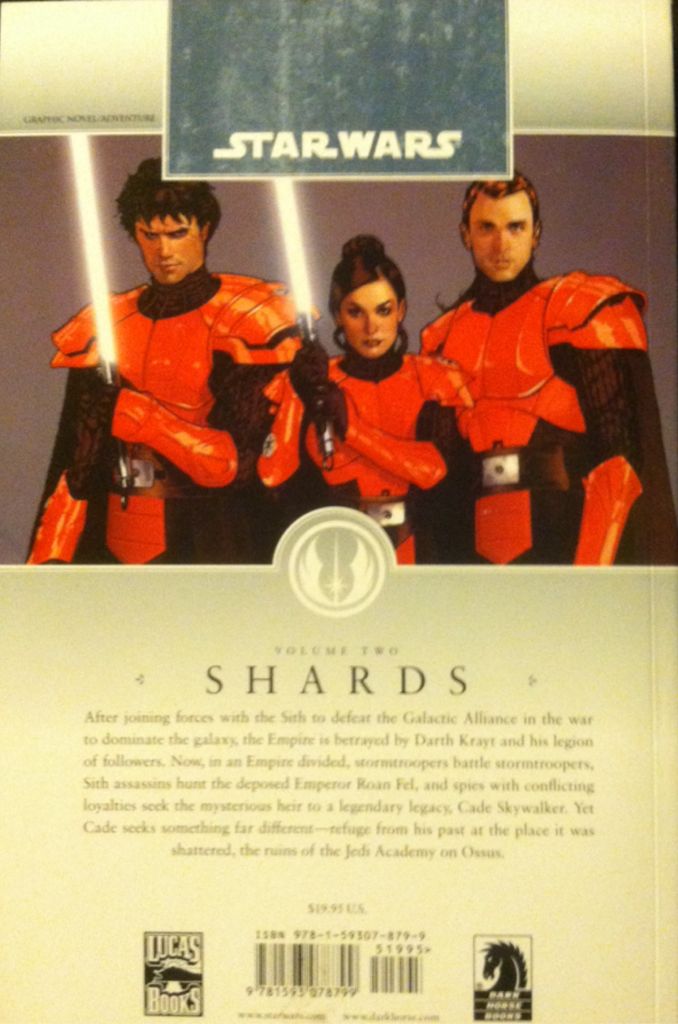 Star Wars: Legacy - Dark Horse Comics (2 - Dec 2007) comic book collectible [Barcode 781593078799] - Main Image 2