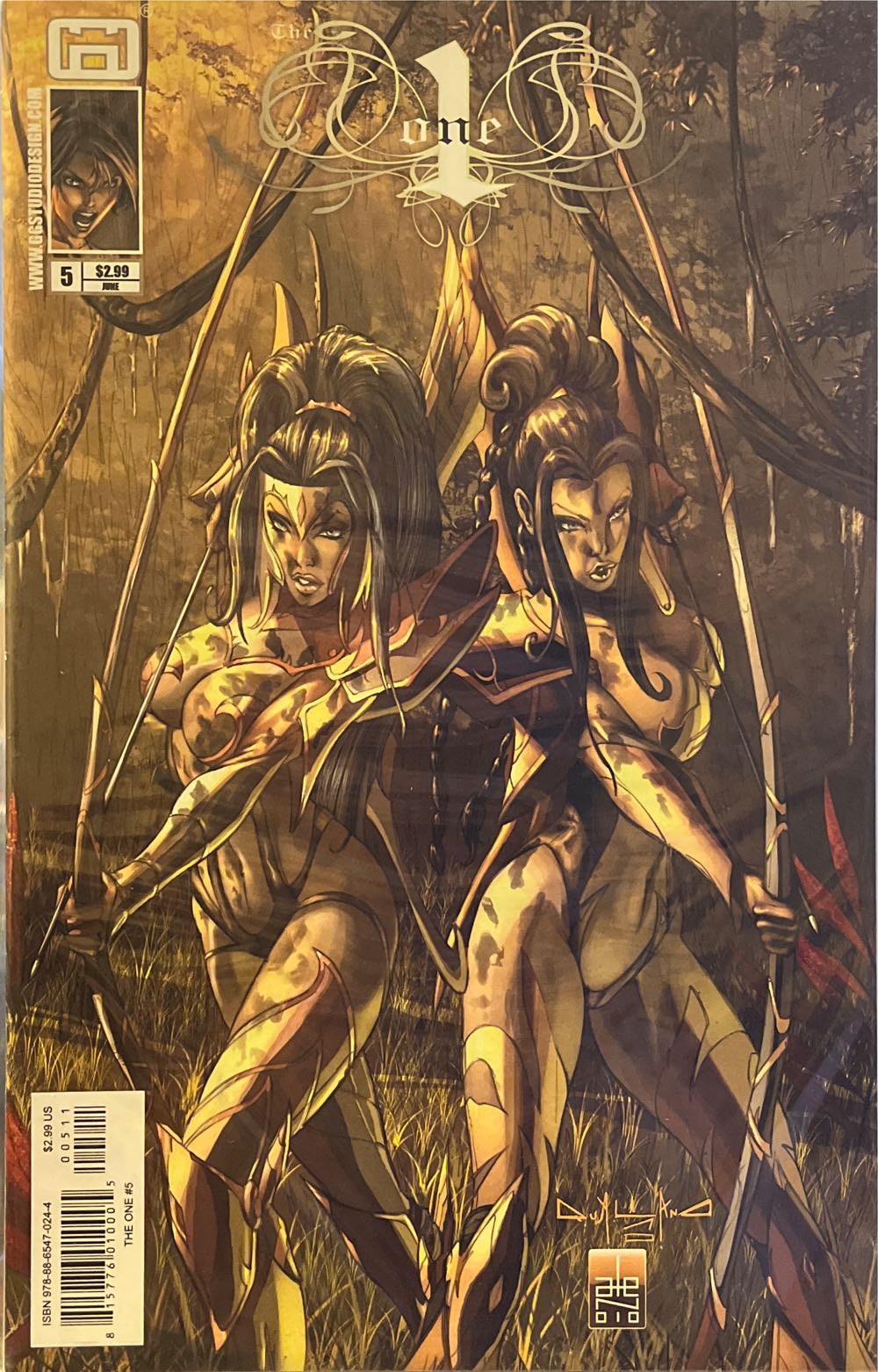 The One - GG Studio (5) comic book collectible [Barcode 815776010005] - Main Image 2