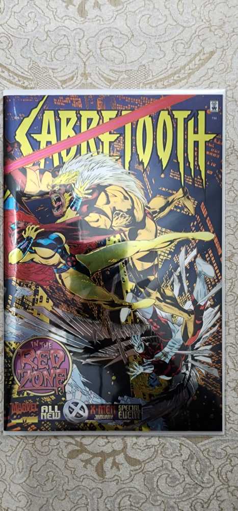 Sabretooth In The Red Zone - Marvel comics (1 - Jan 1996) comic book collectible [Barcode 759606034222] - Main Image 2