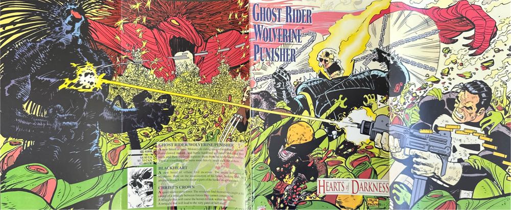 Ghost Rider, Wolverine, Punisher: Hearts Of Darkness - Marvel Comics (Oct 1991) comic book collectible [Barcode 0871358735] - Main Image 3