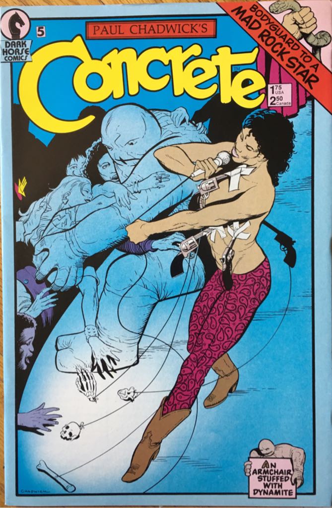 Concrete - Dark Horse Comics (5 - Nov 1987) comic book collectible [Barcode 121212121212] - Main Image 1