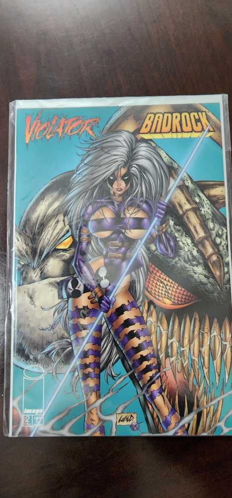 Violator Vs Badrock #2 - Image Comics (2 - May 1995) comic book collectible [Barcode 070989333925] - Main Image 2