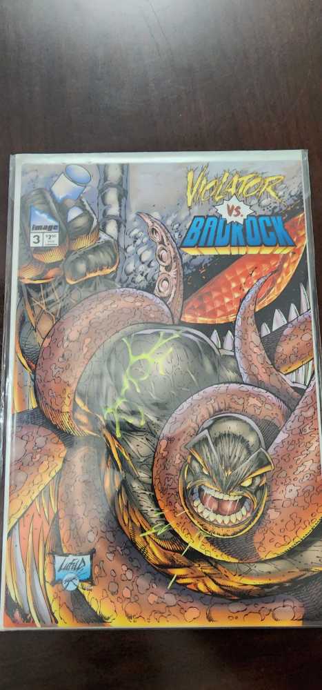 Violator Vs Badrock - Image (3 - Jul 1995) comic book collectible [Barcode 070989333925] - Main Image 2