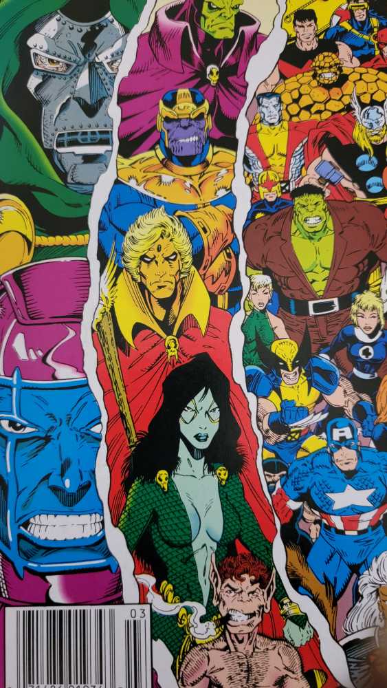 The Infinity War(1992 Marvel)#3 - Marvel Comics (3 - Aug 1992) comic book collectible [Barcode 071486019343] - Main Image 2