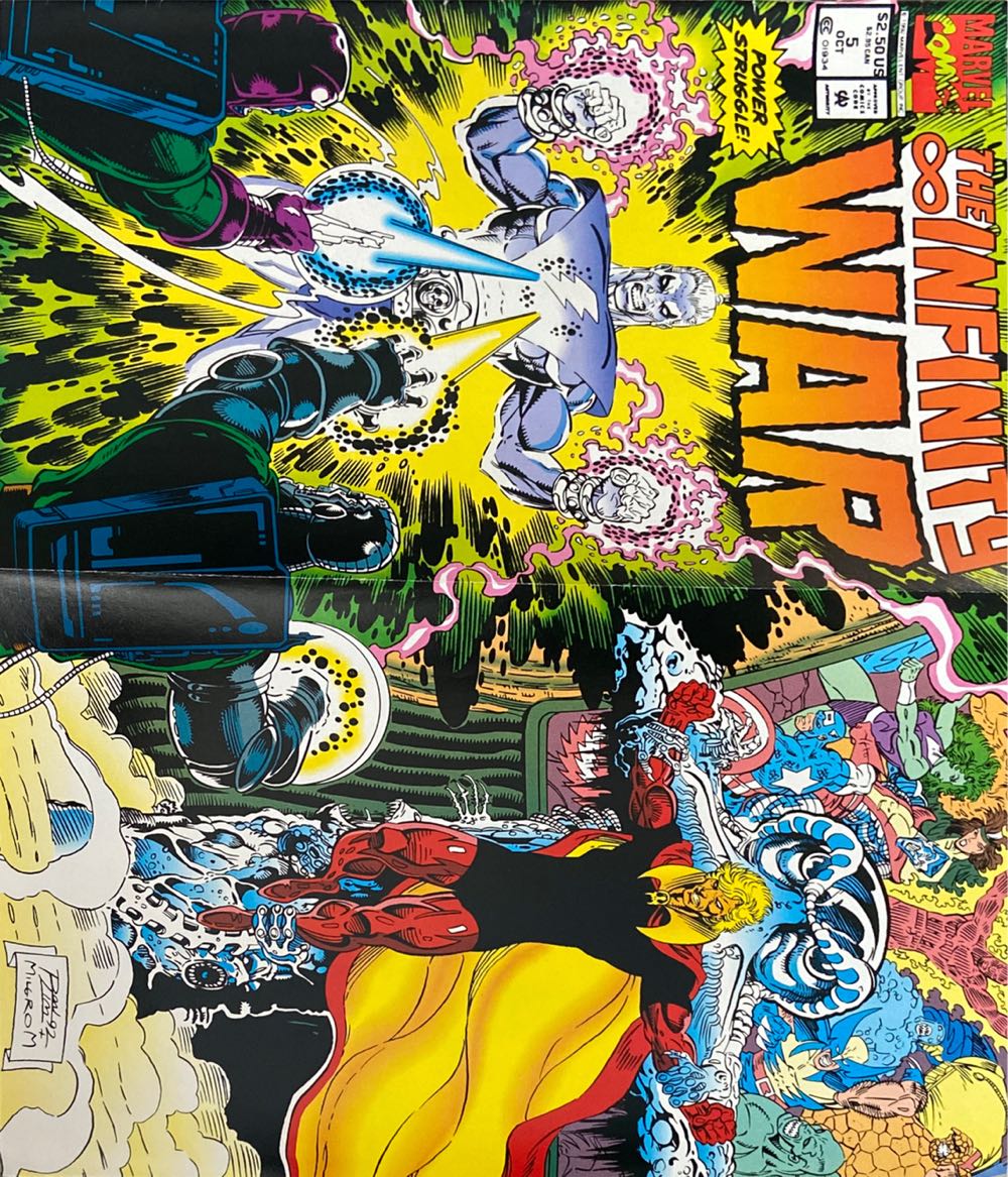 Infinity War, The - Marvel Comics (5 - Oct 1992) comic book collectible [Barcode 071486019343] - Main Image 3