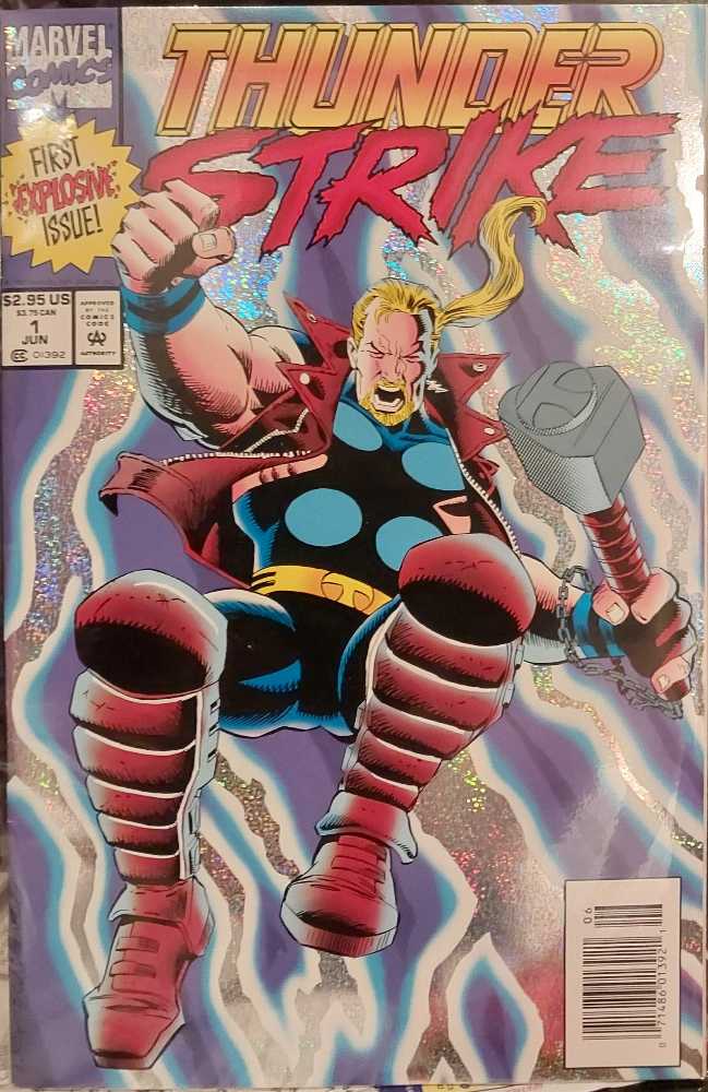Thunder Strike - Marvel Comics (1 - Jun 1993) comic book collectible [Barcode 071486013921] - Main Image 2