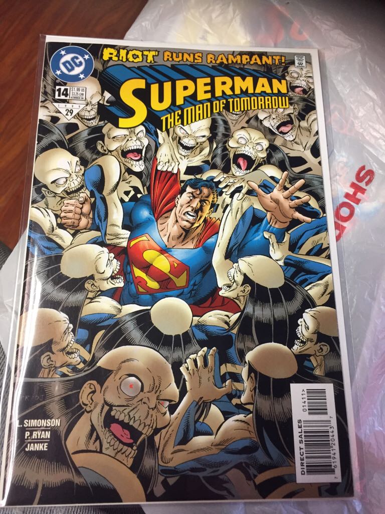 Superman The Man Of Tomorrow - DC Comics (14) comic book collectible [Barcode 76194120443701411] - Main Image 1