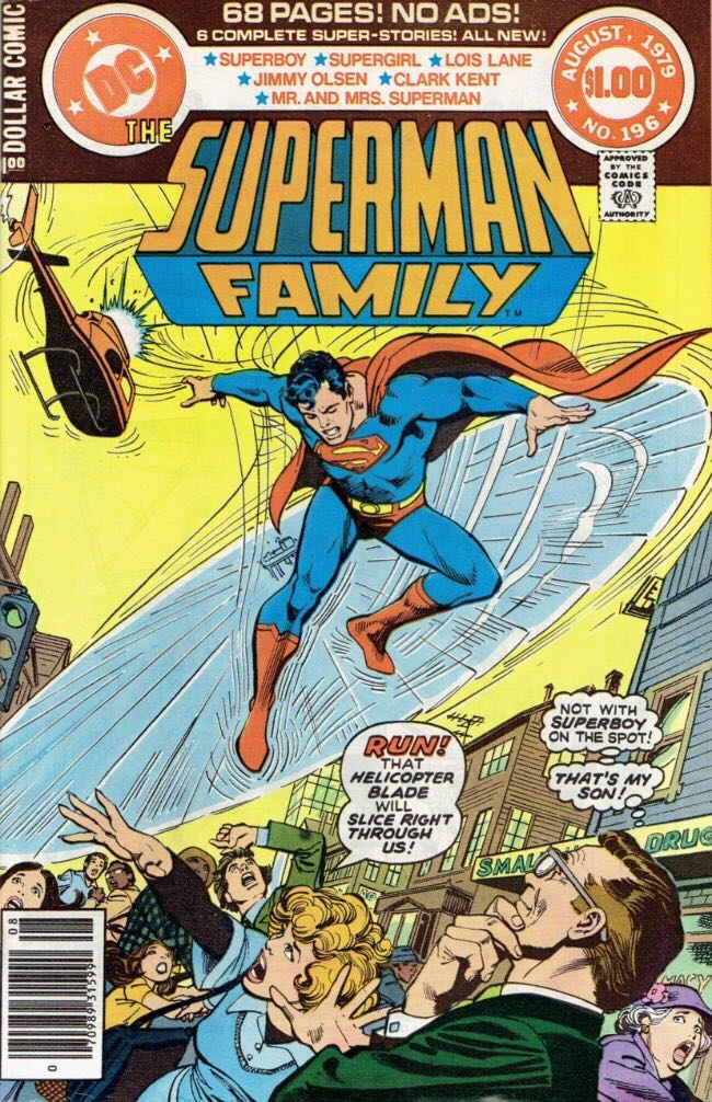 The Superman Family - DC Comics (196-222 - Aug 1979) comic book collectible [Barcode 070989315990] - Main Image 1