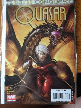 Annihilation: Conquest - Quasar (2007) - Marvel Comics (4 - Dec 2007) comic book collectible [Barcode 759606061402] - Main Image 1