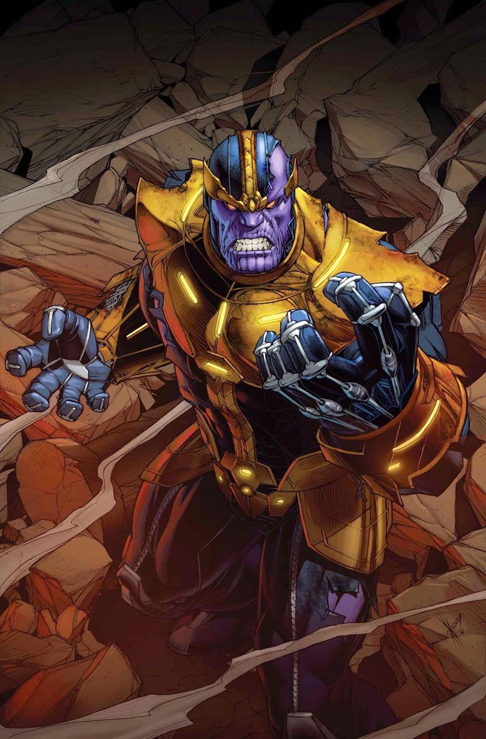 Thanos - Marvel (1 - Dec 2003) comic book collectible [Barcode 759606054886] - Main Image 4