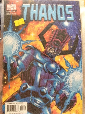Thanos  (3) comic book collectible [Barcode 759606054886] - Main Image 1