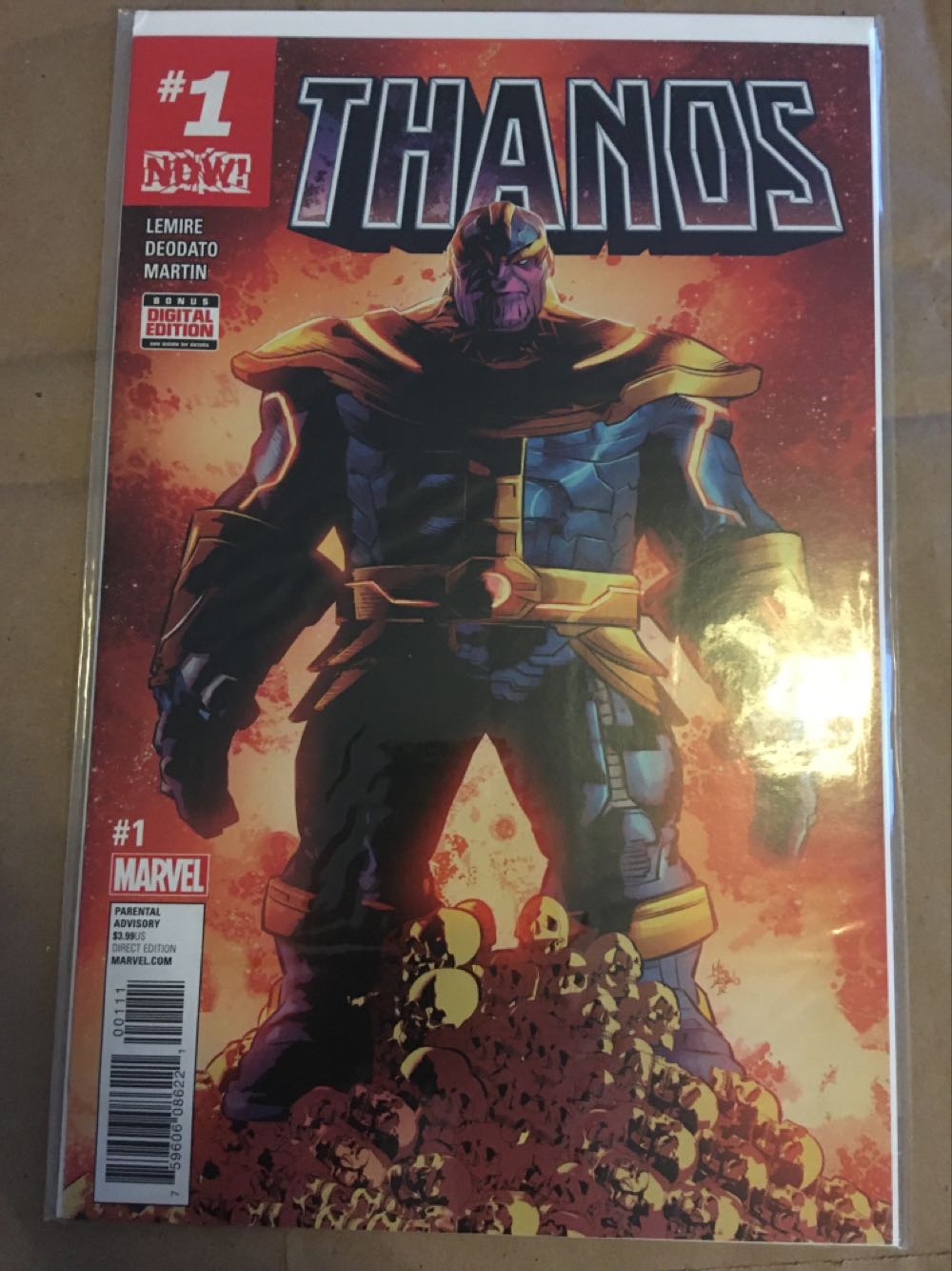 Thanos Vol. 2 - Marvel (1 - Jan 2017) comic book collectible [Barcode 75960608622100111] - Main Image 2
