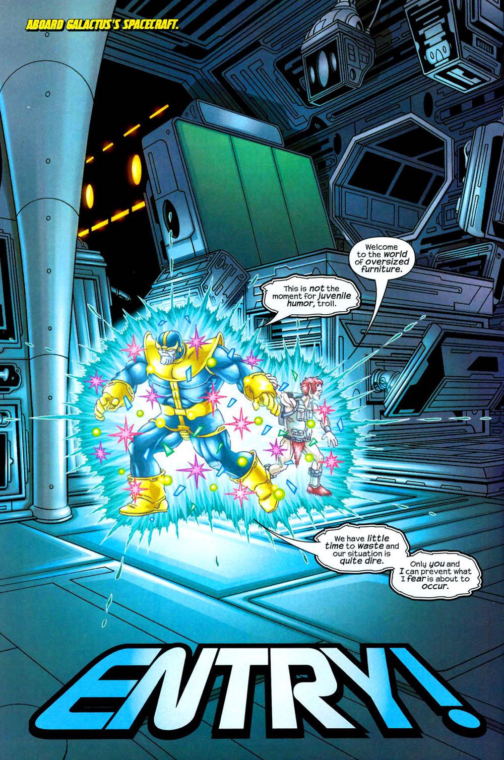 Thanos Vol. 1 - Marvel Comics (5 - Apr 2003) comic book collectible [Barcode 75960605488600511] - Main Image 3