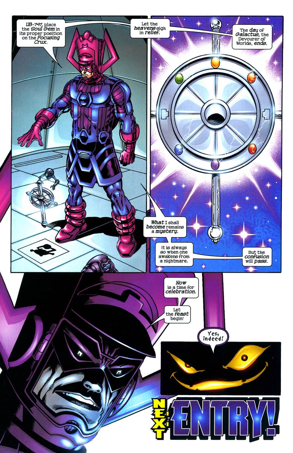 Thanos - Marvel Comics (4 - Mar 2004) comic book collectible [Barcode 75960605488600411] - Main Image 4