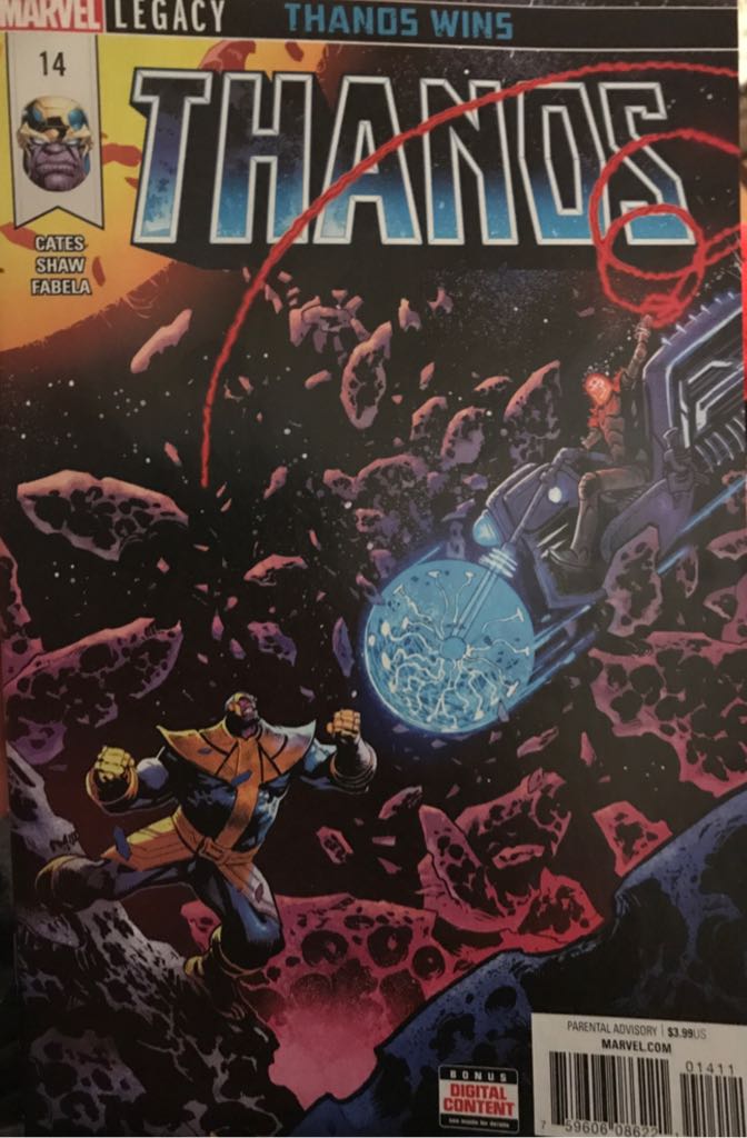Thanos - Marvel (14) comic book collectible [Barcode 759606086221] - Main Image 1