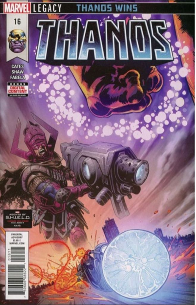 Thanos - Marvel (16) comic book collectible [Barcode 759606086221] - Main Image 1
