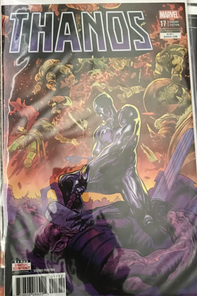 Thanos - Marvel Comics (17 - Jun 2018) comic book collectible [Barcode 759606086221] - Main Image 1