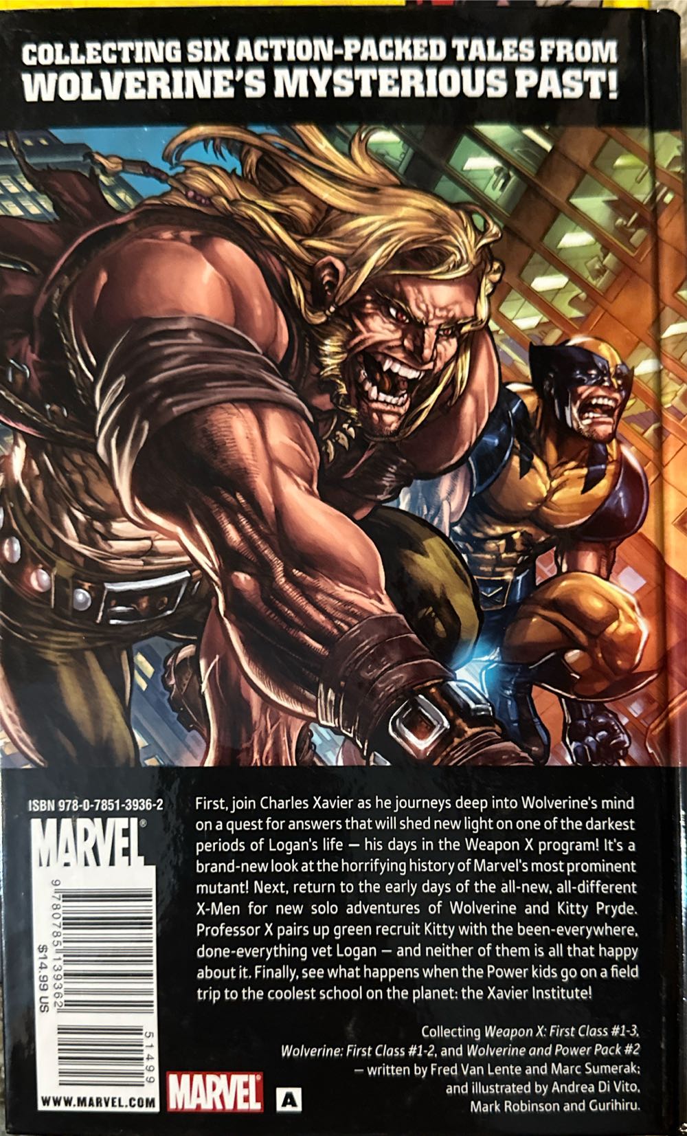 Wolverine: Tales of Weapon X - Marvel (0 - 01/2009) comic book collectible [Barcode 9780785139362] - Main Image 2