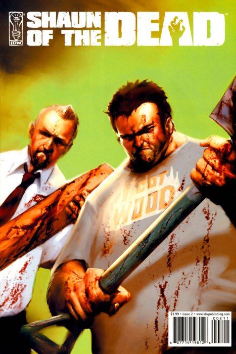 Shaun Of The Dead - IDW Publications (2 - Jul 2005) comic book collectible [Barcode 82771419812600211] - Main Image 1