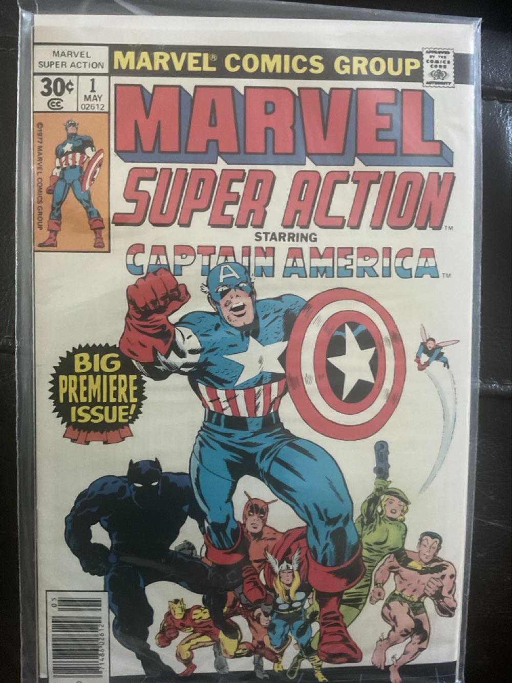 Marvel Super Action - Marvel Comics (1 - May 1977) comic book collectible [Barcode 071486026129] - Main Image 2