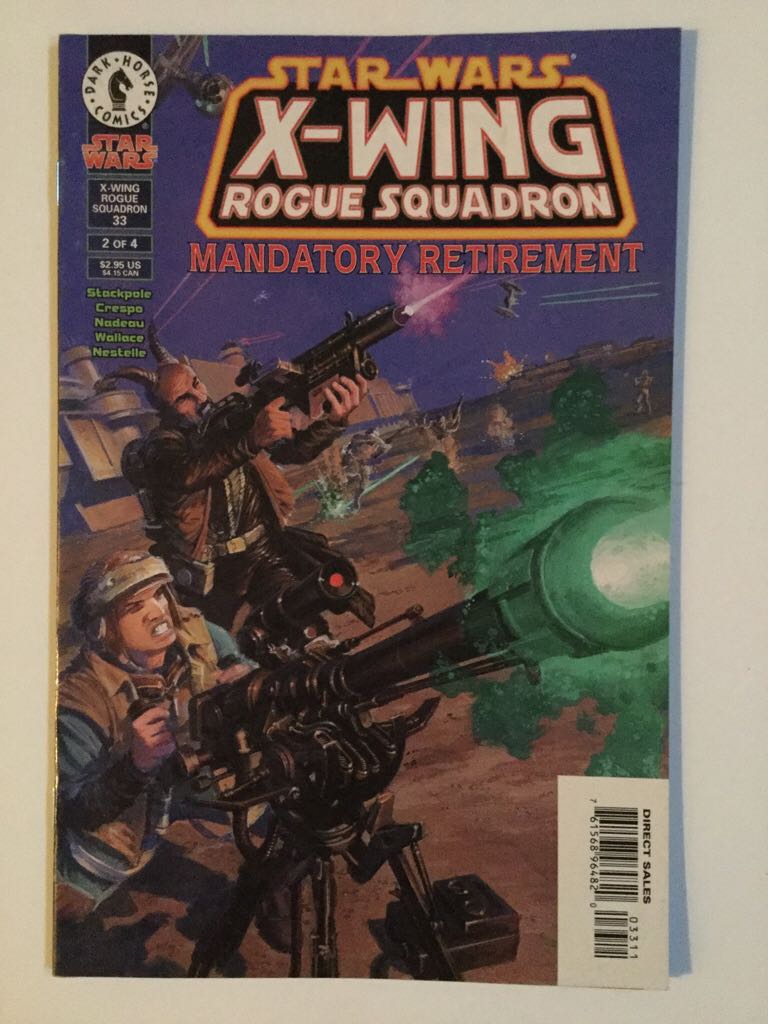 Star Wars: X-Wing Rogue Squadron - Dark Horse (33 - 08/1998) comic book collectible [Barcode 761568964820] - Main Image 1