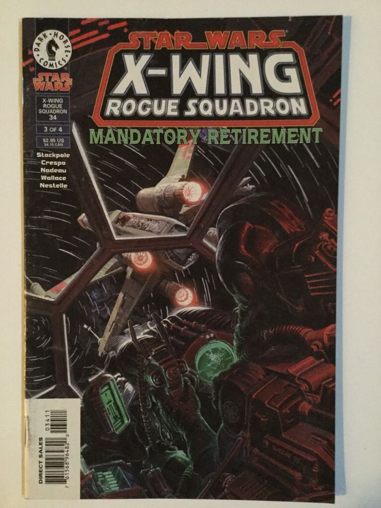 Star Wars: X-wing Rogue Squadron (1995) - Dark Horse (34 - 09/1998) comic book collectible [Barcode 761568964820] - Main Image 1