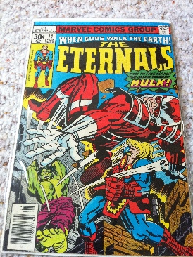 Eternals, The  (14 - Aug 1977) comic book collectible [Barcode 071486023340] - Main Image 1