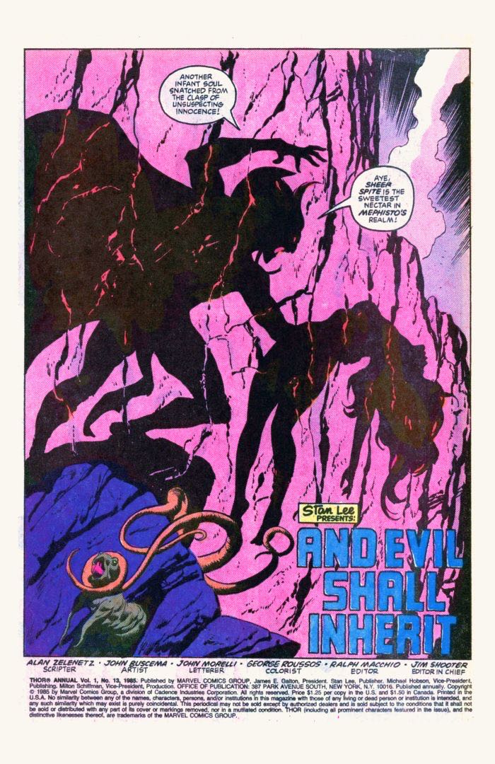 Thor Annual - Marvel Comics (13 - Dec 1985) comic book collectible [Barcode 071486024255] - Main Image 4
