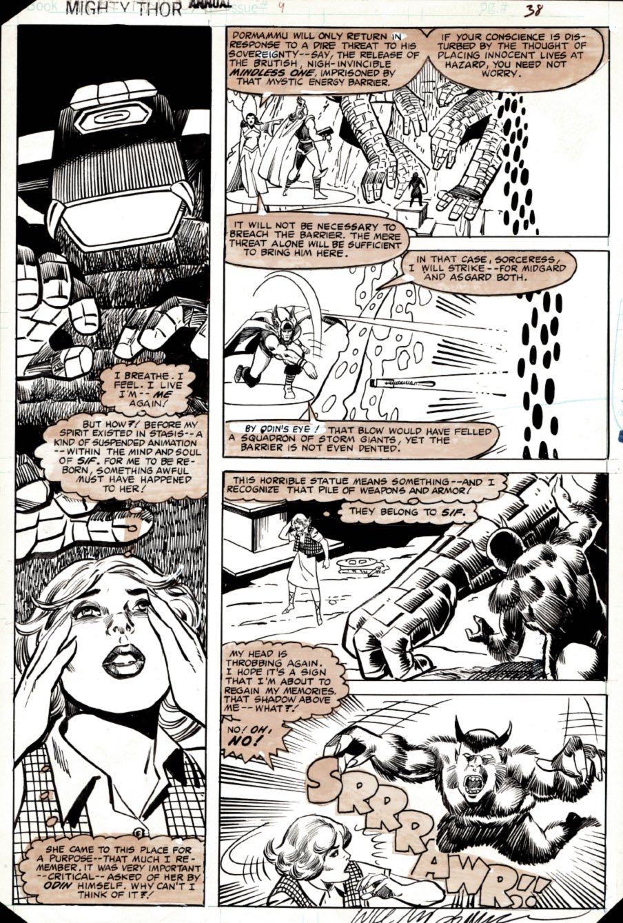 The Mighty Thor King Sized Annual - Marvel Comics (9 - Feb 1981) comic book collectible [Barcode 071486024255] - Main Image 4