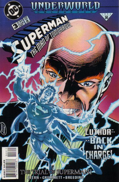 Superman: The Man Of Tomorrow - DC Comics (3 - Jan 1996) comic book collectible - Main Image 1